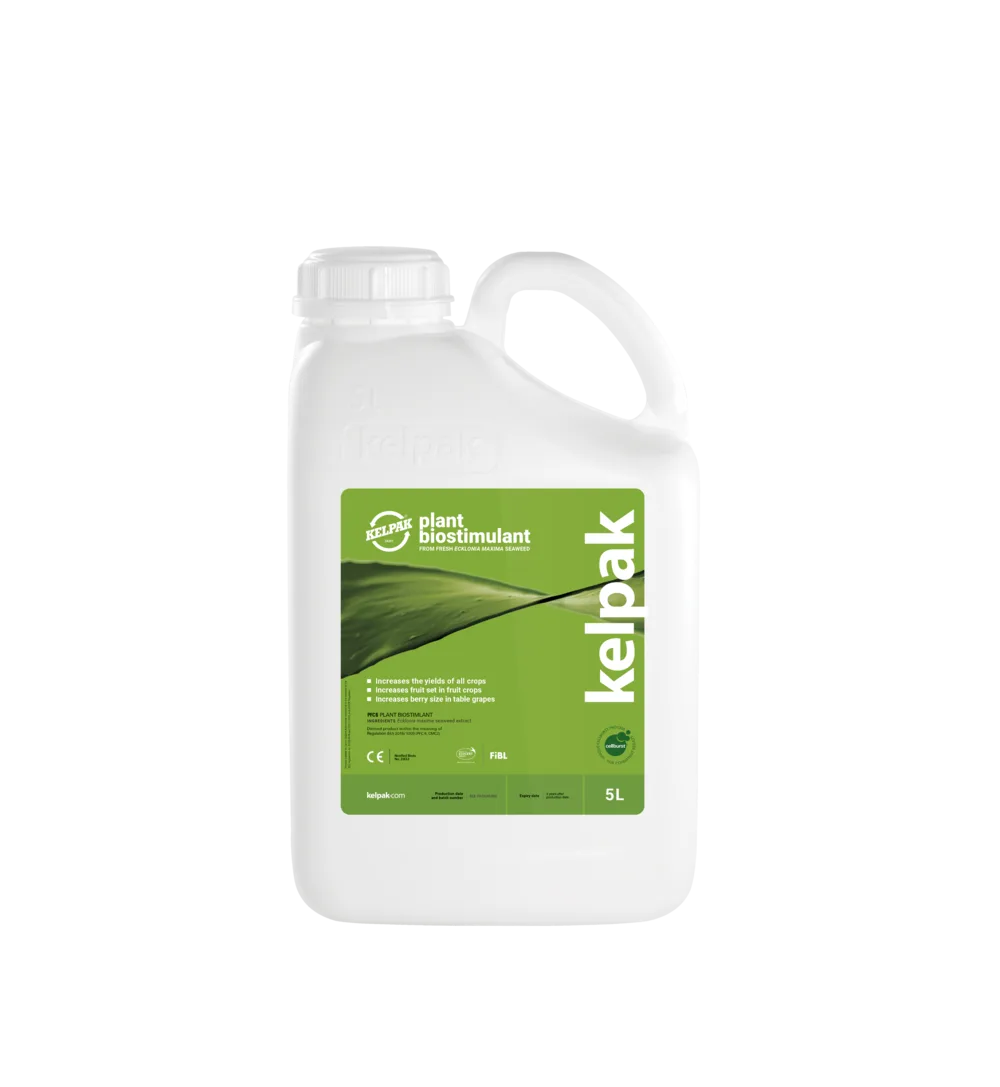 Envase de extracto líquido de algas Kelpak